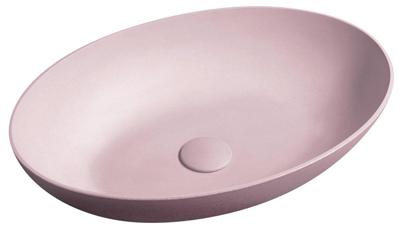 Vrijstaand Waskom Sapho Formigo 60x40 cm Roze Vrijstaand Waskom Sapho Formigo 60x40 cm Roze