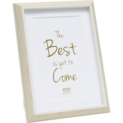Deknudt S46WG3P1_18,0X24,0 Wissellijst Papierformaat: 18 x 24 cm (b x h x d) 199 x 259 x 16 mm Bruin