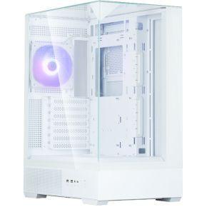 Zalman P40 Prism White Midi Tower Wit Zalman P40 Prism White Midi Tower Wit
