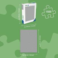 Ravensburger puzzel Het eiland van wensen Bled Sloveni 1500 stukjes - thumbnail