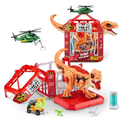 Capture Game - ZURU - Dino Escape - Vang de dinosaurus in het wild met vallen en wapens om vernietiging te voorkomen Capture Game - ZURU - Dino Escape - Vang de dinosaurus in het wild met vallen en wapens om vernietiging te voorkomen