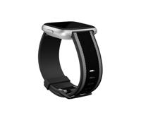 Versa/Versa Lite, geweven accessoireband, zwart/grijs, klein - thumbnail