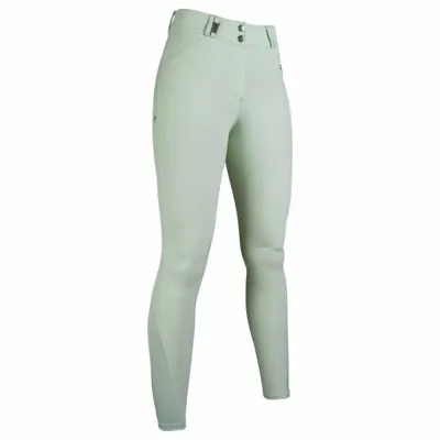 HKM Monaco Crystal rijbroek lichtgroen maat:38