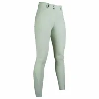 HKM Monaco Crystal rijbroek lichtgroen maat:38 - thumbnail