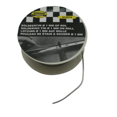 Benson Soldeertin harskern diameter 1,0mm rol 60gr - 6474990