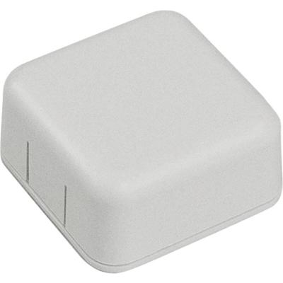 Hammond Electronics 1551SNAP1GY Universele behuizing 20 x 40 x 40 ABS Grijs 1 stuk(s)