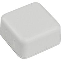 Hammond Electronics 1551SNAP1GY Universele behuizing 20 x 40 x 40 ABS Grijs 1 stuk(s) - thumbnail