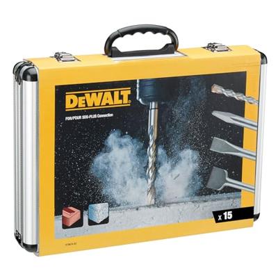 DeWALT DT9679 Boor- en Beitelset SDS-Plus 15-delig in koffer