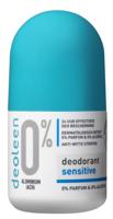 Deoleen Deodorant roller 0% sensitive 50 Milliliter - thumbnail
