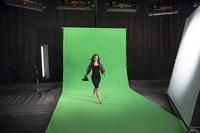 Manfrotto LL LC5887 Chromakey Curtain 300x700cm blue/green Reversible - thumbnail