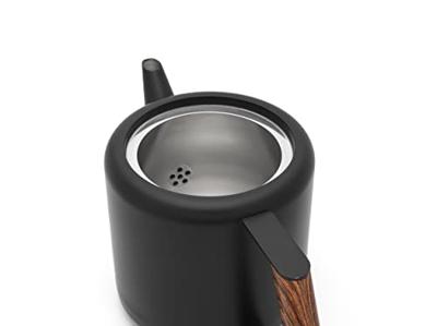 BREDEMEIJER - Boston - Theepot 1,10l mat zwart - thumbnail