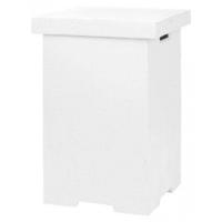 Happy Cocooning: Bijzettafel voor gasfles LPG tank - Wit - thumbnail