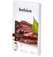 Bolsius smeltbare geurwax oud wood 6st - thumbnail