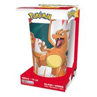Pokemon - Charizard Large Premium Glass - thumbnail
