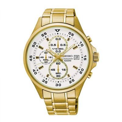 Seiko Quartz Chronograph SKS632P1 Heren Horloge 43mm