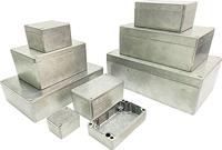 Gainta G105 Universele behuizing 55.5 x 41 x 31 Aluminium Aluminium gelegeerd Aluminium (naturel) 1 stuk(s) - thumbnail