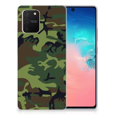Samsung Galaxy S10 Lite | TPU bumper | Army Dark Samsung Galaxy S10 Lite | TPU bumper | Army Dark