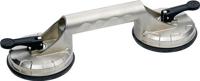 Promat /tecwerk zuignaphandvat | /tecwerk | | draagvermogen 80 kg hoofd-d. 118 mm | 2 koppen aluminium - 4000817218 - thumbnail