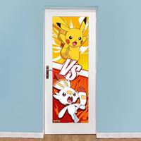 Poster Pokémon - Pikachu and Scorbunny 53x158cm - thumbnail