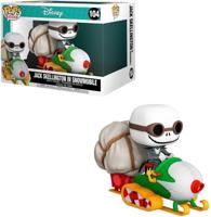 Disney The Nightmare Before Christmas Funko Pop Vinyl: Jack Skellington in Snowmobile - thumbnail