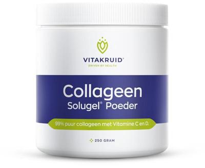 Vitakruid Collageen Solugel® poeder met vitamine C & D