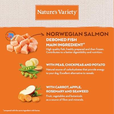 NATURES VARIETY ORIGINAL ADULT MINI SALMON NO GRAIN 1,5 KG - thumbnail
