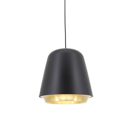 Artdelight Design hanglampSantiago Ø 35cm zwart met goud - HL 324 ZW-GO