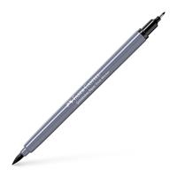 Faber Castell Duo aquarelmarker Goldfaber - 199 zwart - thumbnail
