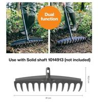 Fiskars Solid universele hark - 1014917 - 1014917 - thumbnail