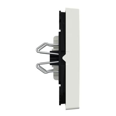 Merten Afdekking Jaloezie-schakelaar System M, 1-M, M-Smart, M-Plan, M-Creativ Polar-wit (glanzend) 432419