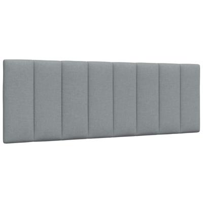 Bedframe zonder matras "Hanko" 120x200 cm stof lichtgrijs