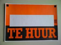 Affiche TE HUUR afmeting 36x25cm - thumbnail