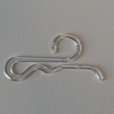 Sokkenclip transparant 10 stuks