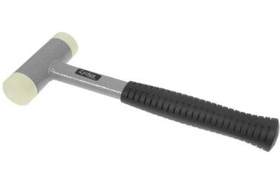 Kunststof hamer 650 gram met terugslagdemp. Cyclus 7720925