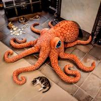 Gigantische Octopus Knuffel 150 cm - Ultra Zacht - XXL - 8 Tentakels - thumbnail