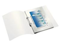 Ringband Leitz WOW A4 2-rings O-mechaniek 25mm PP blauw | 10 stuks - thumbnail