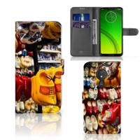 Motorola Moto G7 Power | Flip Cover | Klompen | Portemonnee hoesje - thumbnail