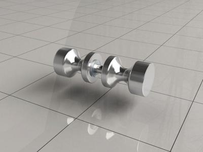 Xellanz Deurknop type 3 chroom