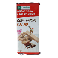 Damhert Centwafers chocolade low carb 150 Gram - thumbnail