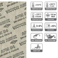 Pakking papier Victor Reinz MF34 1.00 mm - thumbnail