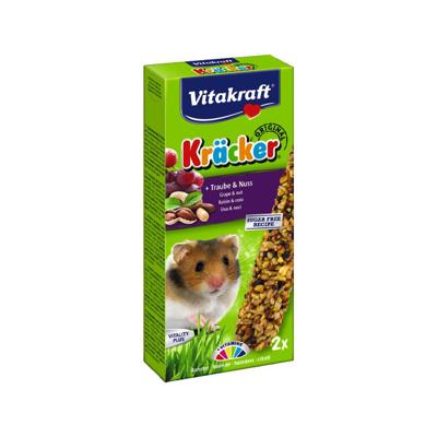 druif/noot-kracker hamster 2in1 Gebr. de Boon Vitakraft - Vitakraft druif/noot-kracker hamster 2in1 Gebr. de Boon Vitakraft - Vitakraft