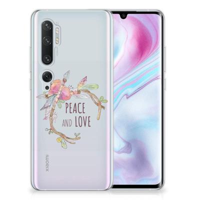 Xiaomi Mi Note 10 Pro Telefoonhoesje met Naam Boho Text Xiaomi Mi Note 10 Pro Telefoonhoesje met Naam Boho Text