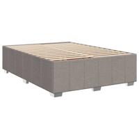 Bedframe zonder matras stof taupe 160x200 cm - thumbnail