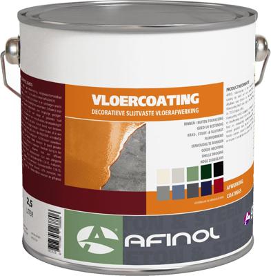 Afinol Vloercoating Helderrood (RAL 3002) 2,5 liter