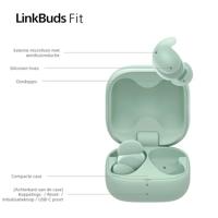 Sony LinkBuds Fit - Draadloze Noise Cancelling oordopjes - de hele dag comfortabel, Hi-Res audio, omgevingsgeluidmodus, 21 uur batterijduur, multipoint-verbinding, werkt met iOS en Android - Groen - thumbnail