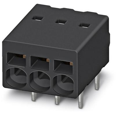 Phoenix Contact 1770908 Veerkrachtklemblok 0.50 mm² Aantal polen 4 Zwart 530 stuk(s) Tape