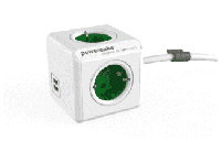 Allocacoc PowerCube Extended USB stekkerdoos - thumbnail