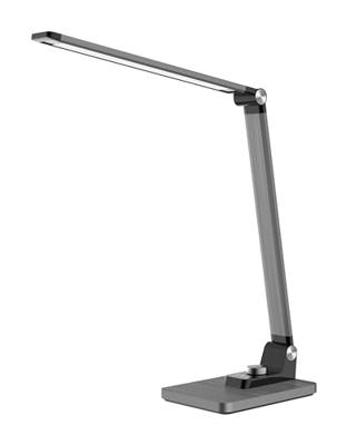 Hansa bureaulamp Breeze, LED, grijs
