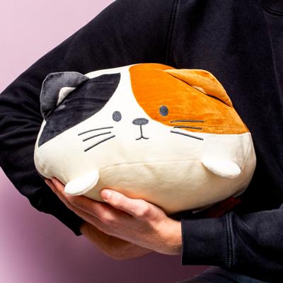 Kattenkussen - Wit met zwart en bruin Kattenkussen - Wit met zwart en bruin