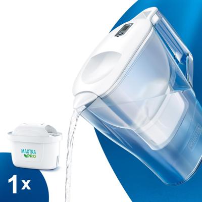Brita 1052801 water filter Waterfilter voor op het aanrechtblad 2,4 l Wit